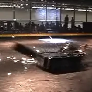 OUCH!! rips the side armor of of Star Hawk off