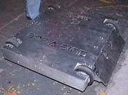 Bot-a-Bing in The Pits with its rear wedge in Season 4.0.