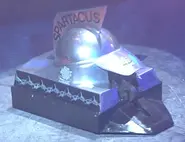 Spartacus II during UK Robot Wars.
