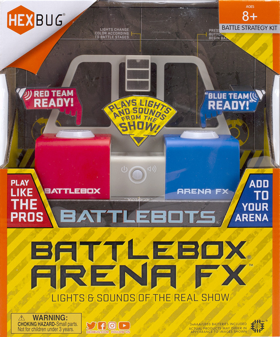Details about   NIB Hexbug Battlebots Battlebox Arena FX Brand New Sealed 
