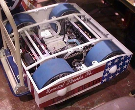 Rocky Balbota in the pits.