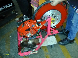 Sunshine Lollibot in The Pits during Season 3.0.