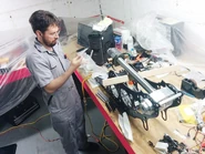 Travis Smith Chomp.png (2.51 MB) Team member Travis Smith working on the first version of Chomp.