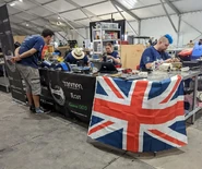 Team Monsoon in The Pits during World Championship VII.