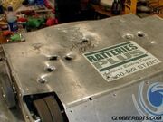 Swirlee's damaged top panel.