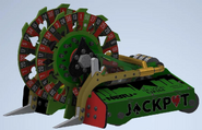 JackPot's scrapped roulette wheel configuration for 2022.