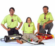 Mike Winter, Will, and Cassidy Wright with RACC