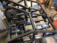 Construction of Blacksmith's frame.