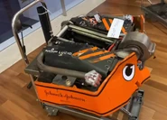 The World Championship VI build of Tantrum on display in April 2022.