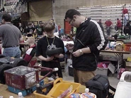 DBC2 A being worked on in The Pits