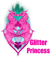 The team's logo for Glitter Princess.