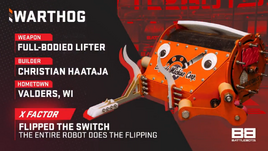 Warthog PG stats