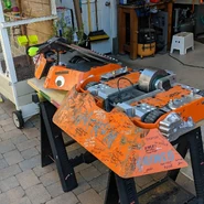 The 2018 and 2019 Tantrum builds side-by-side.