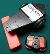 The finished product out of its packaging and fully assembled.