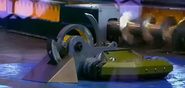 Bombshell with the vertical disk spinner.