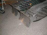 Close-up of DooAll's front scoops