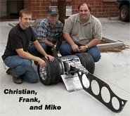 OKTeam.jpg (15 KB) Christian Carlberg and the team posing with OverKill.