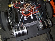 Plan view of La machine internals.