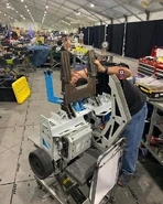 The team adding new forks to Defender during the season.