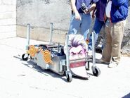 Chinkilla being transported.
