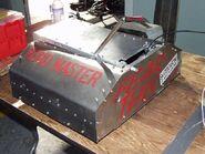 The back side of Robo Master in The Pits of Season 3.0.