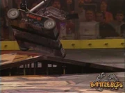 Sublime gets popped upwards by the killsaws.