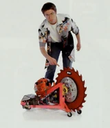 Andy Miller with Sunshine Lollibot during Season 3.0.