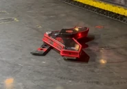 Hellfire during BattleBots FaceOffs.