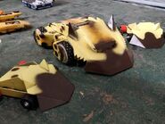 Hyena ahead of Clash Bots.