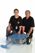 Andy and William Sauro with Sledge-Jammer at Season 4.0
