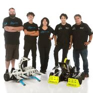 Team Fast Electric Robots during the 2021 season.