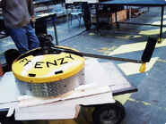 frenZy in The Pits for the unaired American Robot Wars 2000' pilot.