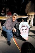 Jay Leno and Chinkilla.