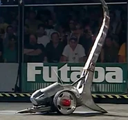 Red Scorpion during Robot Wars 1997.