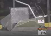 Voltarc gets flipped over by Mortis.