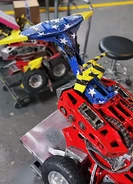 Tazbot sporting its 4th July livery.