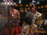 The Computer Stew team watching as the destruction unfolds.