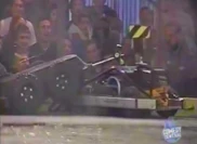 Gray Matter gets pushed by Minion.