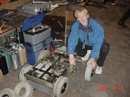 Evilution Pits 2.jpg (68 KB) Barry Anderson with Evilution.