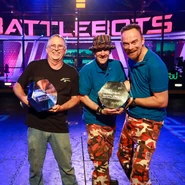 Most Destructive Robot Award winner - Tombstone, and Best Design Award winner - Warhead.