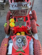 Top-down view of Tazbot.