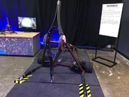 Mammoth at the NHRL robot museum in July 2022.