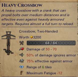 Question about crossbows in PO2 Kappa