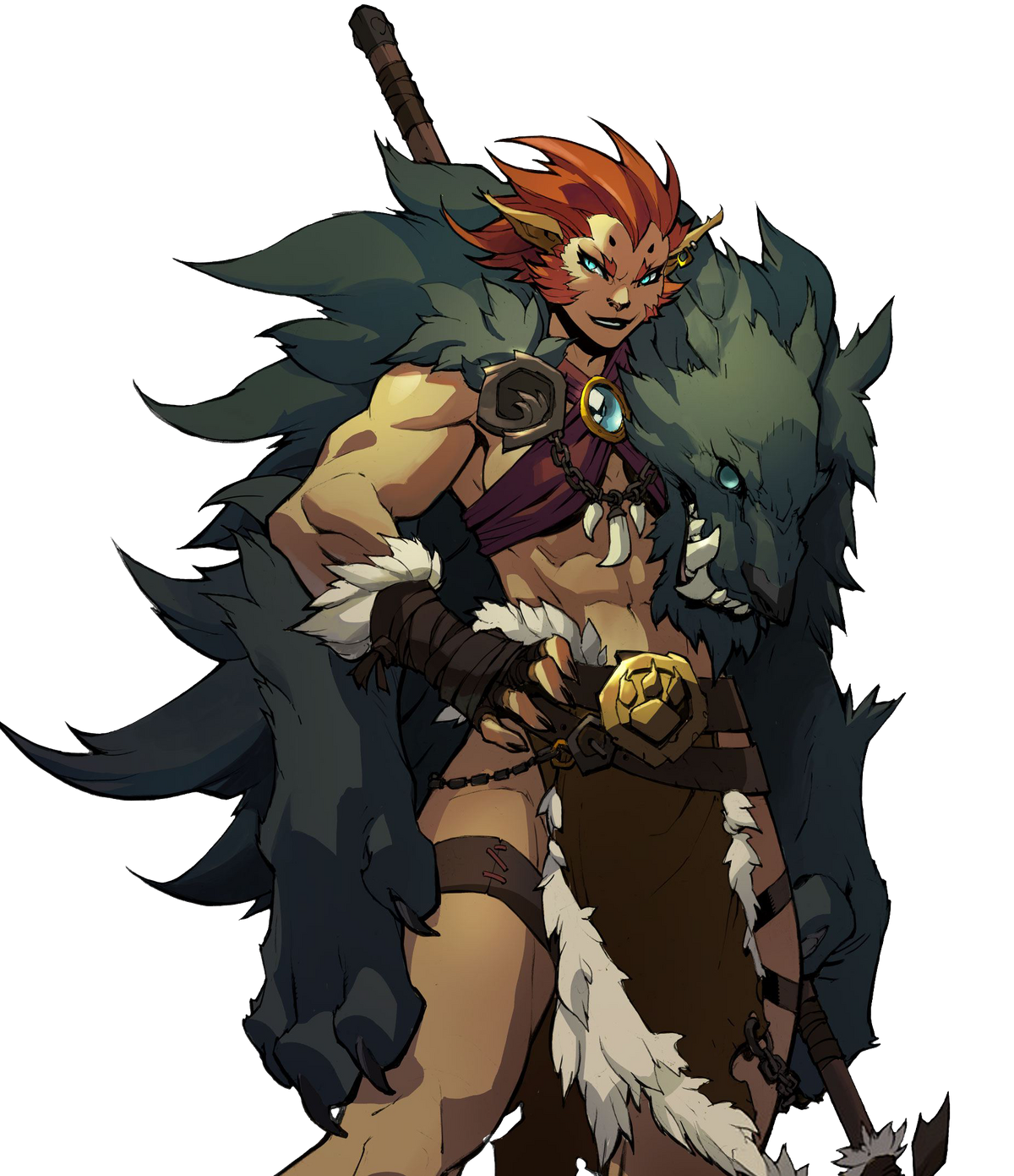 Beastmaster Raha - Official Battle Chasers: Nightwar Wiki