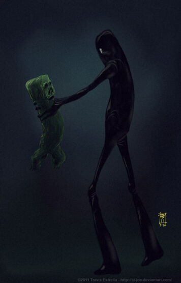 the real origin of the creeper and the enderman