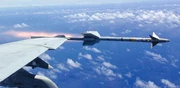 AIM-9M being launched from an F/A-18 in reality