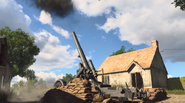 Mörser 18 firing