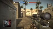 The GOL in Battlefield: Bad Company on the multiplayer level Oasis