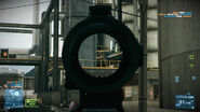 Viewing through the PK-A scope.