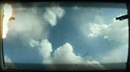 30mm autocannons firing from the Pantsir-S1.